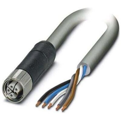 Phoenix 1414790, Elektronikkabel + Stecker, Grau Phoenix 1414790, Elektronikkabel + Stecker, Grau