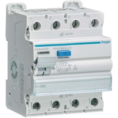 Hager, Schutzschalter, CEA640D Hager, Schutzschalter, CEA640D