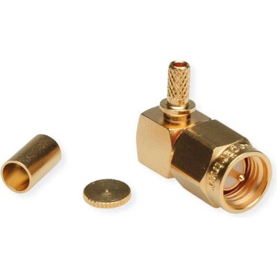 Telegärtner SMA-Winkelstecker cr AU G8 RD-316 J01150A0071Z, Elektronikkabel + Stecker, Gold Telegärtner SMA-Winkelstecker cr AU G8 RD-316 J01150A0071Z, Elektronikkabel + Stecker, Gold