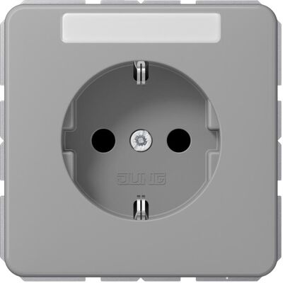 Jung Modell CD1520NAGR Grau IP20 Schuko Steckdose Jung Modell CD1520NAGR Grau IP20 Schuko Steckdose