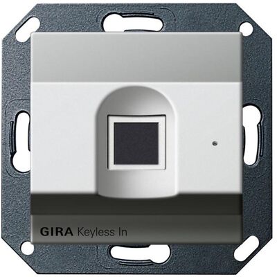 Gira, Zutrittskontrolle, Fingerprint-Leseeinheit 2617600 (Fingerabdruck) Gira, Zutrittskontrolle, Fingerprint-Leseeinheit 2617600 (Fingerabdruck)