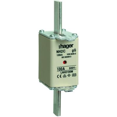 Hager, Sicherung, LNH2100M (100 A) Hager, Sicherung, LNH2100M (100 A)