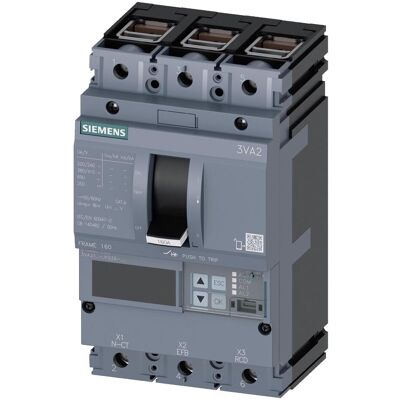 Siemens 3VA2110-7KQ36-0AA0 - Icu 110 kA - In 100 A - Leistungsschalter Siemens 3VA2110-7KQ36-0AA0 - Icu 110 kA - In 100 A - Leistungsschalter