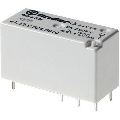 Finder PCB relay, Low profile 2CO, Relais Finder PCB relay, Low profile 2CO, Relais
