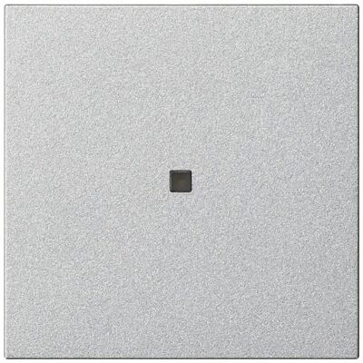 Gira 510426, Schalter + Taster, Silber Gira 510426, Schalter + Taster, Silber