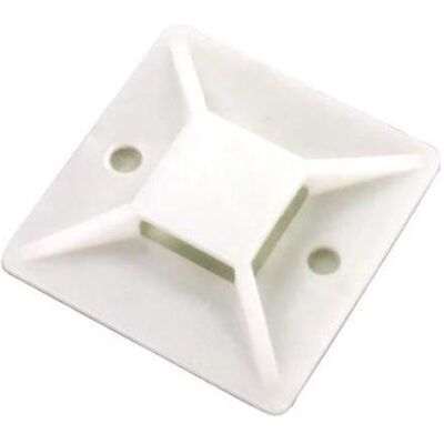 Okko, Kabelbinder, Cable tie mount TM-20, 2.9 mm, white, 20 pcs. (Kunststoffkabelbinder, 20 mm, 20 Stk.) Okko, Kabelbinder, Cable tie mount TM-20, 2.9 mm, white, 20 pcs. (Kunststoffkabelbinder, 20 mm, 20 Stk.)