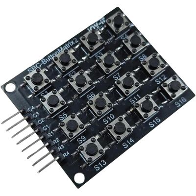 Joy-it ButtonMatrix4x4 Ansteuerungsmodul 1 St., Entwicklungsboard + Kit Joy-it ButtonMatrix4x4 Ansteuerungsmodul 1 St., Entwicklungsboard + Kit