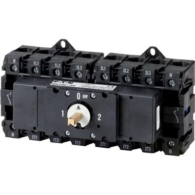 Eaton, Systemstromversorgung, Umschalter, QM, 100 A, 2 x 3-polig + N 1319916 Eaton, Systemstromversorgung, Umschalter, QM, 100 A, 2 x 3-polig + N 1319916