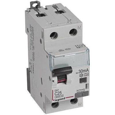 Legrand BTicino 411063 - Fehlerstromschutzschalter - 25A, 230V, IP20 Legrand BTicino 411063 - Fehlerstromschutzschalter - 25A, 230V, IP20