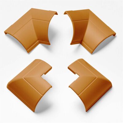 D-line Adapter Set 22x22mm - Halbrund Kabelkanal Zubehör D-line Adapter Set 22x22mm - Halbrund Kabelkanal Zubehör