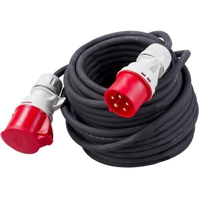 Connectra, Verlängerungskabel, 40.872 Verlängerungskabel CEE 400V - 32A - 5P - 5 G 6,0 mm² - 25m (25 m) Connectra, Verlängerungskabel, 40.872 Verlängerungskabel CEE 400V - 32A - 5P - 5 G 6,0 mm² - 25m (25 m)