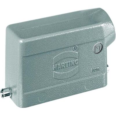 Harting Haube, Elektronikkabel + Stecker, Grau Harting Haube, Elektronikkabel + Stecker, Grau