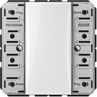JUNG - FMCD5004M - 4-Kanal - Kabellos - Wall Transmitter JUNG - FMCD5004M - 4-Kanal - Kabellos - Wall Transmitter