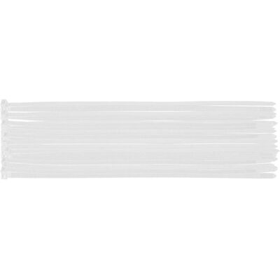 Neo, Kabelbinder, EXTREME-Clips 7,6 × 300 mm, weiss, 50 Stück. (300 mm, 50 Stk.) Neo, Kabelbinder, EXTREME-Clips 7,6 × 300 mm, weiss, 50 Stück. (300 mm, 50 Stk.)