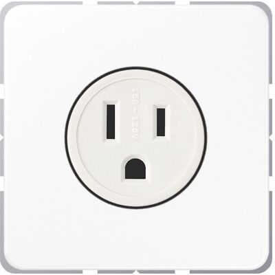 Jung CD 521-15 WW - Steckdose NEMA 15A 125V - Weiß Jung CD 521-15 WW - Steckdose NEMA 15A 125V - Weiß