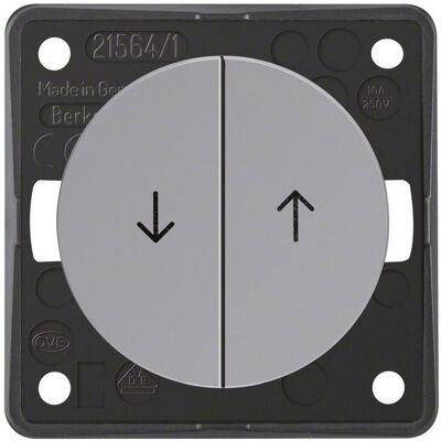 Berker, Lichtschalter + Storenschalter, 936532507 Berker, Lichtschalter + Storenschalter, 936532507
