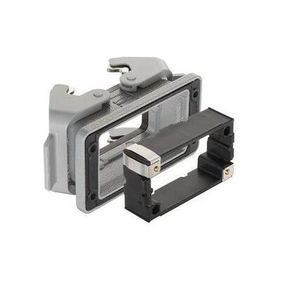 Harting Anbaugehäuse, Elektronikkabel + Stecker, Grau Harting Anbaugehäuse, Elektronikkabel + Stecker, Grau