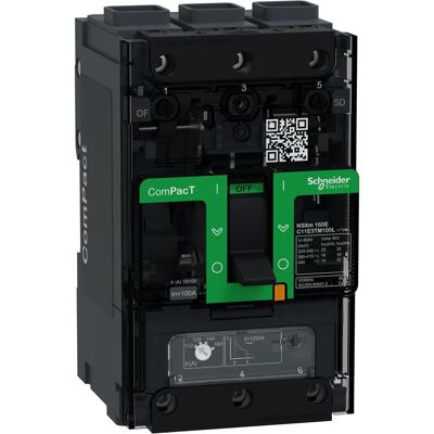 Schneider Electric ComPacT NSXmE Trennschalter 100A - IP40 - IEC 60947 Schneider Electric ComPacT NSXmE Trennschalter 100A - IP40 - IEC 60947
