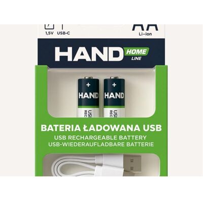 Plastrol Bateria ładowana akumulatorek USB-C 2600mWh 1733mAh 2xAA (2 Stk., AA, 1733 mAh), Batterien + Akkus Plastrol Bateria ładowana akumulatorek USB-C 2600mWh 1733mAh 2xAA (2 Stk., AA, 1733 mAh), Batterien + Akkus