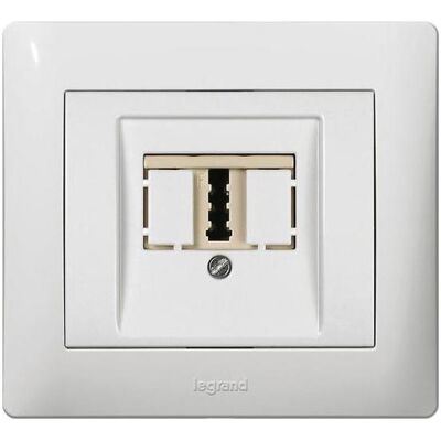 Legrand Telefondose 775991 PRO21-Einsatz NVF-Codierung, Netzwerkkabel Legrand Telefondose 775991 PRO21-Einsatz NVF-Codierung, Netzwerkkabel