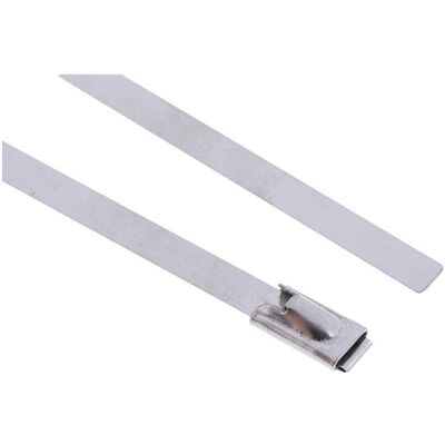 RS PRO, Kabelbinder, SS304 CABLE TIES 125 X 4.6 mm (Metallkabelbinder, 125 mm, 100 Stk.) RS PRO, Kabelbinder, SS304 CABLE TIES 125 X 4.6 mm (Metallkabelbinder, 125 mm, 100 Stk.)