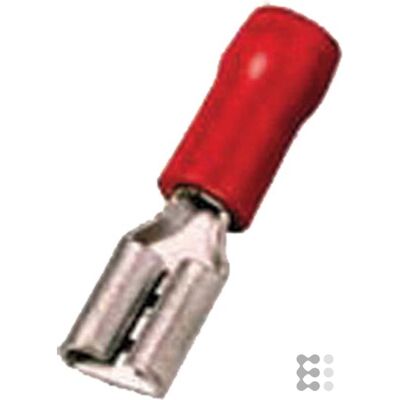 Intercable ICIQ128FH 0,5-1mm² Quetschklem - Rot - Elektrischer Anschluss Intercable ICIQ128FH 0,5-1mm² Quetschklem - Rot - Elektrischer Anschluss
