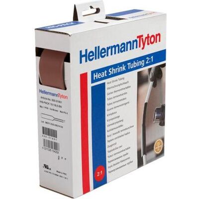 HellermannTyton, Schrumpfschlauch, WarmschrumpfschlauchbraunRolle (1x) HellermannTyton, Schrumpfschlauch, WarmschrumpfschlauchbraunRolle (1x)
