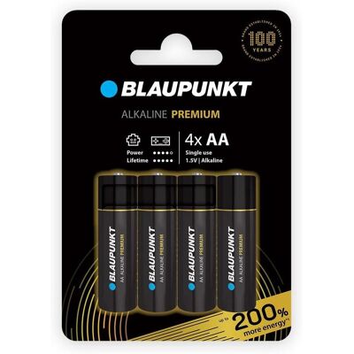 Blaupunkt Premium Power 4x LR6 (AA) (4 Stk., AA), Batterien + Akkus Blaupunkt Premium Power 4x LR6 (AA) (4 Stk., AA), Batterien + Akkus