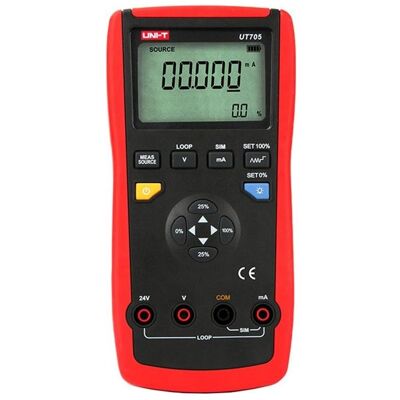 Uni-T, Multimeter, UT705 Schleifenkalibrator zum Erzeugen/Simulieren von 0-24Vdc / 0-24mA Uni-T, Multimeter, UT705 Schleifenkalibrator zum Erzeugen/Simulieren von 0-24Vdc / 0-24mA
