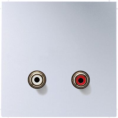 JUNG MA AL 1021 - Multimedia-Anschluss alu Cinch Audio/Tragring MA AL 1021 JUNG MA AL 1021 - Multimedia-Anschluss alu Cinch Audio/Tragring MA AL 1021
