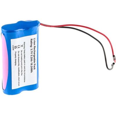 RS PRO 18650 3.7V 5200 mAh 1S2P (2 Stk., 18650, 5200 mAh), Batterien + Akkus RS PRO 18650 3.7V 5200 mAh 1S2P (2 Stk., 18650, 5200 mAh), Batterien + Akkus