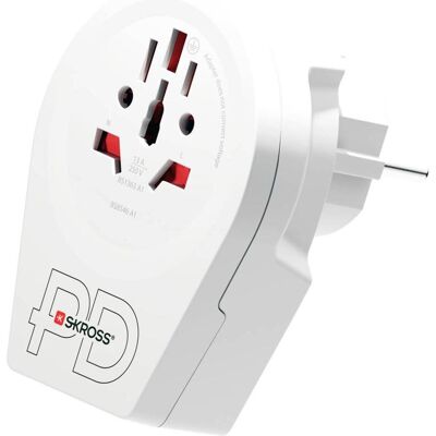Skross, Reiseadapter, World to Europe USB C20PD Skross, Reiseadapter, World to Europe USB C20PD