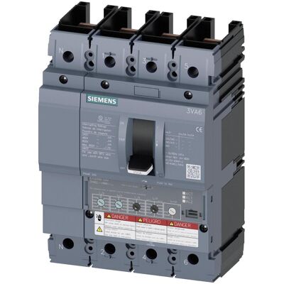 Siemens Schutzschalter, Leistungsschalter 250A 4p 100-250A/In 3VA6225-6HM41-2AA0 Siemens Schutzschalter, Leistungsschalter 250A 4p 100-250A/In 3VA6225-6HM41-2AA0