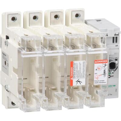 Schneider Electric Lasttrennschalter m. Sicherungen TeSys GS2L4, Schalter + Taster Schneider Electric Lasttrennschalter m. Sicherungen TeSys GS2L4, Schalter + Taster