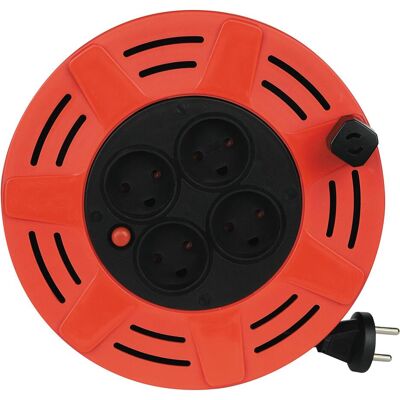 Nordic, Kabelrolle, Cable Reel H05VV-F 2x1.0mm 10m (10 m, 1 mm²) Nordic, Kabelrolle, Cable Reel H05VV-F 2x1.0mm 10m (10 m, 1 mm²)
