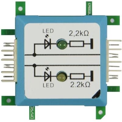 Allnet BrickRknowledge LED dual auf Masse, grün/gelb, Signal durchverbunden, Elektronikmodul Allnet BrickRknowledge LED dual auf Masse, grün/gelb, Signal durchverbunden, Elektronikmodul