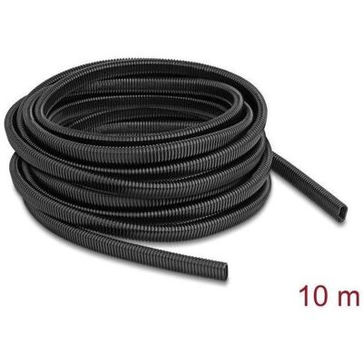 Delock, Kabelschutz + Kabelführung, Kunststoff Kabelschutzschlauch in Ovalform flexibel 13,6 x 6,3 mm (Kabelschlauch, 1000 cm) Delock, Kabelschutz + Kabelführung, Kunststoff Kabelschutzschlauch in Ovalform flexibel 13,6 x 6,3 mm (Kabelschlauch, 1000 cm)
