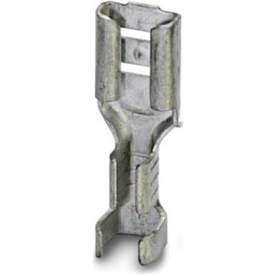 Phoenix Contact Flachsteckhülse Steckbreite: 4.8 mm Steckdicke: 0.5 mm 180 ° Unisoliert Metall 3240157 100 St., Elektronikkabel + Stecker, Grau Phoenix Contact Flachsteckhülse Steckbreite: 4.8 mm Steckdicke: 0.5 mm 180 ° Unisoliert Metall 3240157 100 St., Elektronikkabel + Stecker, Grau