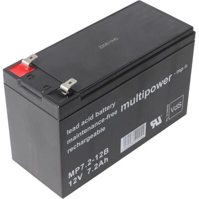 Multipower MP7.2-12B (1 Stk., Gerätespezifisch, 7200 mAh), Batterien + Akkus Multipower MP7.2-12B (1 Stk., Gerätespezifisch, 7200 mAh), Batterien + Akkus