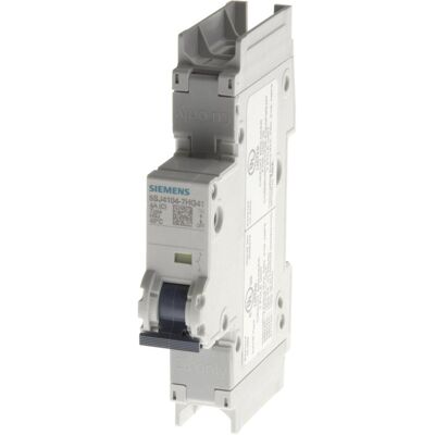 Siemens Modell 5SJ4106-8HG41 - 1-pol D 6A Leitungsschutzschalter Siemens Modell 5SJ4106-8HG41 - 1-pol D 6A Leitungsschutzschalter