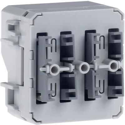 Berker 80141400, Schalter + Taster, Grau Berker 80141400, Schalter + Taster, Grau