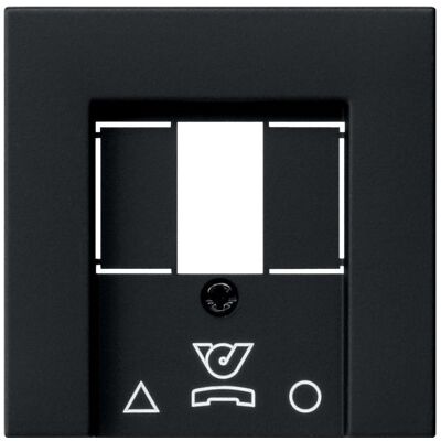 Gira, Zubehör Schalterprogramm, Abd. TDO-Anschlussdose System 55 Schwarz 0260005 Gira, Zubehör Schalterprogramm, Abd. TDO-Anschlussdose System 55 Schwarz 0260005