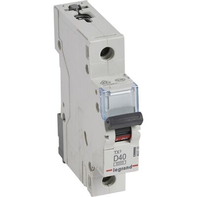 Legrand, Schutzschalter, Leistungsschalter 1P D 40A 6kA AC S301 TX3 (403725) Legrand, Schutzschalter, Leistungsschalter 1P D 40A 6kA AC S301 TX3 (403725)