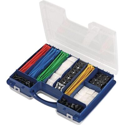 HP Autozubehör, Kabelbinder, Kabelbinderset 304-tlg.PA 6.6 (Kunststoffkabelbinder, 285 mm, 304 Stk.) HP Autozubehör, Kabelbinder, Kabelbinderset 304-tlg.PA 6.6 (Kunststoffkabelbinder, 285 mm, 304 Stk.)