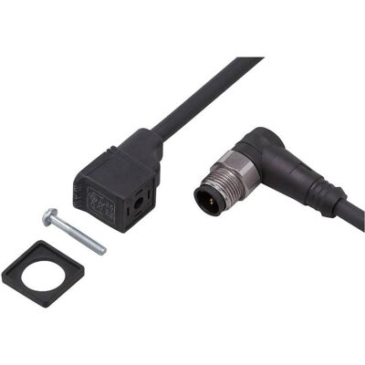 IFM E10844, Elektronikkabel + Stecker, Schwarz IFM E10844, Elektronikkabel + Stecker, Schwarz