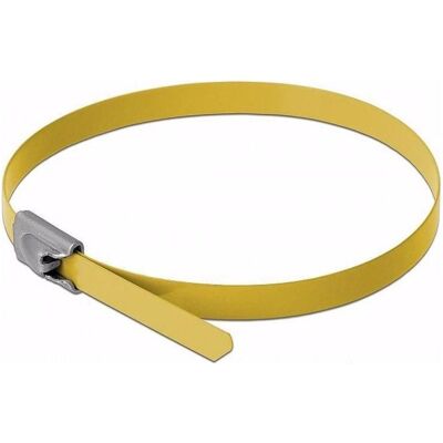 Delock, Kabelbinder, Edelstahlkabelbinder 200x4,6 10 Stk. (Metallkabelbinder, 200 mm, 10 Stk.) Delock, Kabelbinder, Edelstahlkabelbinder 200x4,6 10 Stk. (Metallkabelbinder, 200 mm, 10 Stk.)