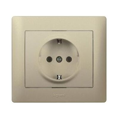 Legrand Galea Titanium Steckdose mit Kinderschutz - Zubehör Legrand Galea Titanium Steckdose mit Kinderschutz - Zubehör