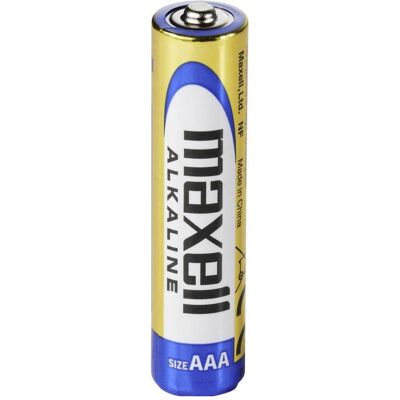 Maxell LR03AAA Micro (AAA)-Batterie Alkali-Mangan 1250 mAh 1.5 V 800 St. (AAA, 1250 mAh), Batterien + Akkus Maxell LR03AAA Micro (AAA)-Batterie Alkali-Mangan 1250 mAh 1.5 V 800 St. (AAA, 1250 mAh), Batterien + Akkus