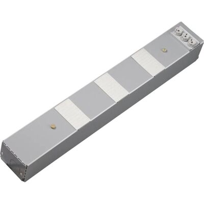 Hager Verteilerleiste ZAH013L 3Hutsch. a 4.5 TE 160x100x710, Leinwand, Grau Hager Verteilerleiste ZAH013L 3Hutsch. a 4.5 TE 160x100x710, Leinwand, Grau