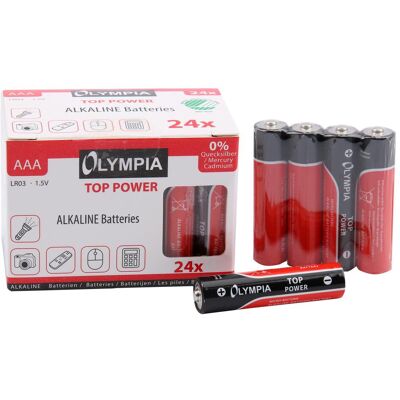 Olympia AAA (24 Stk., AAA, 1150 mAh), Batterien + Akkus Olympia AAA (24 Stk., AAA, 1150 mAh), Batterien + Akkus